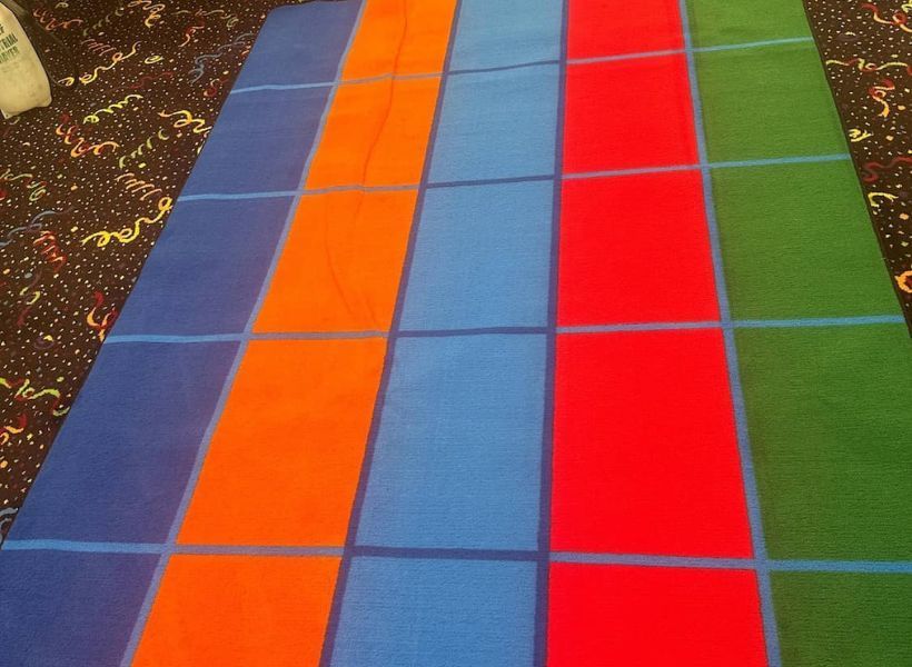 colorful rug-after