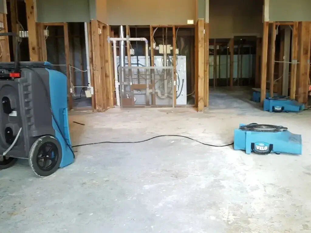 Advanced water dryout and drying equipment operated by certified technicians in Largo, FL