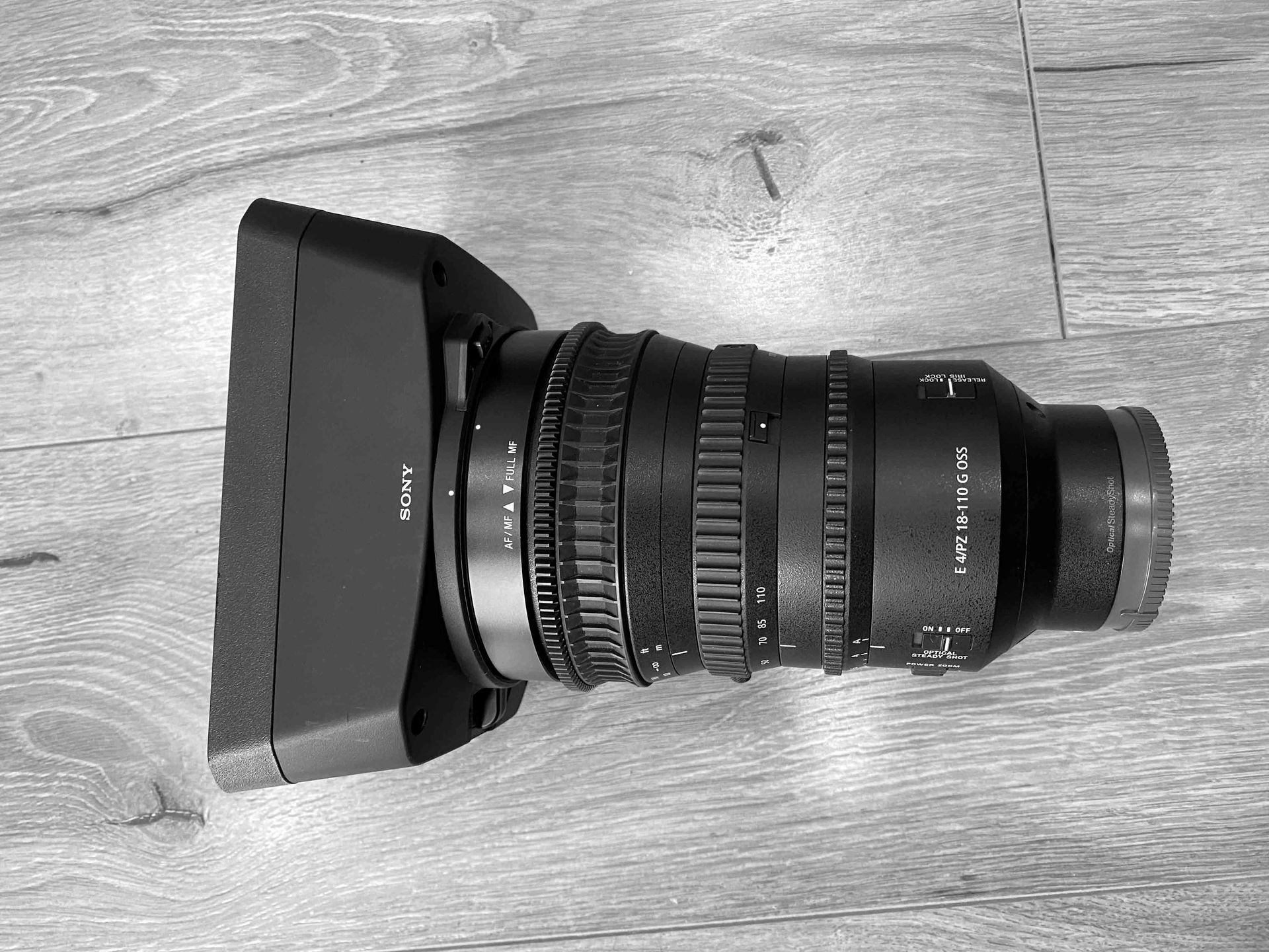 Sony E PZ 18-110mm f/4 G OSS Lens