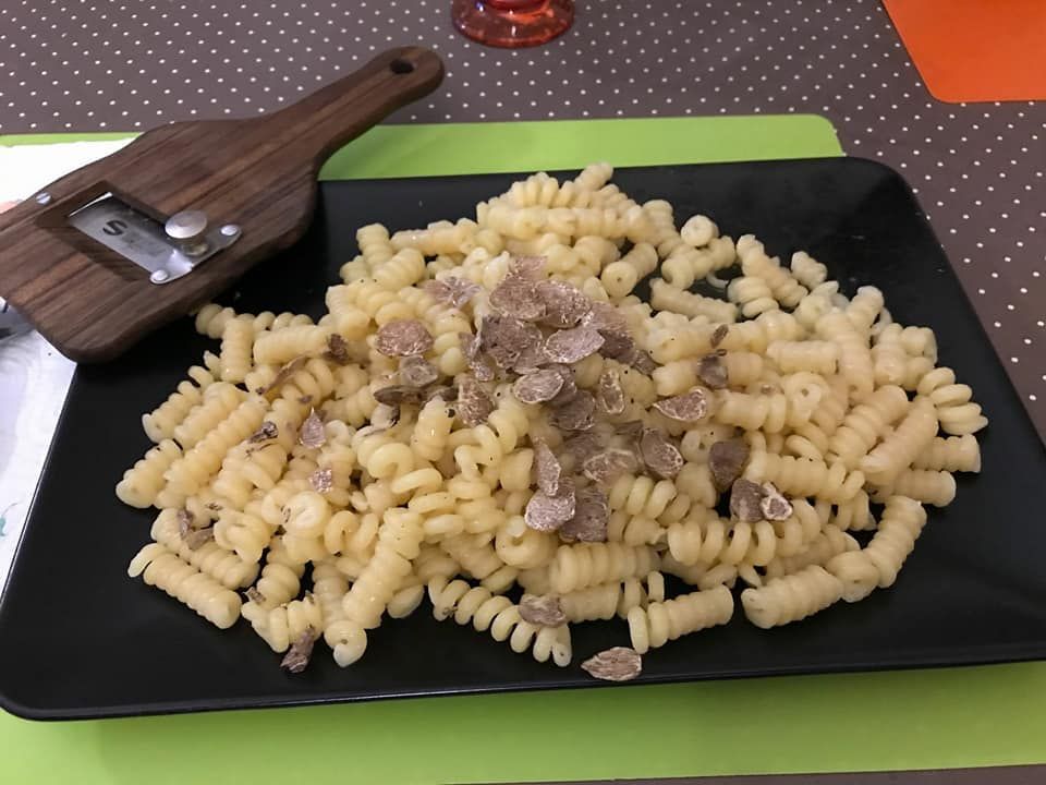 fusilli al tartufo bianco