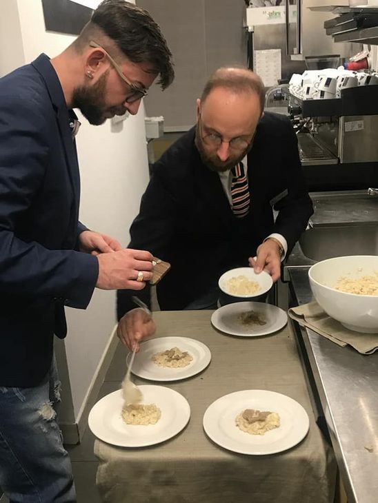 pasta alla salsa di tartufo bianco