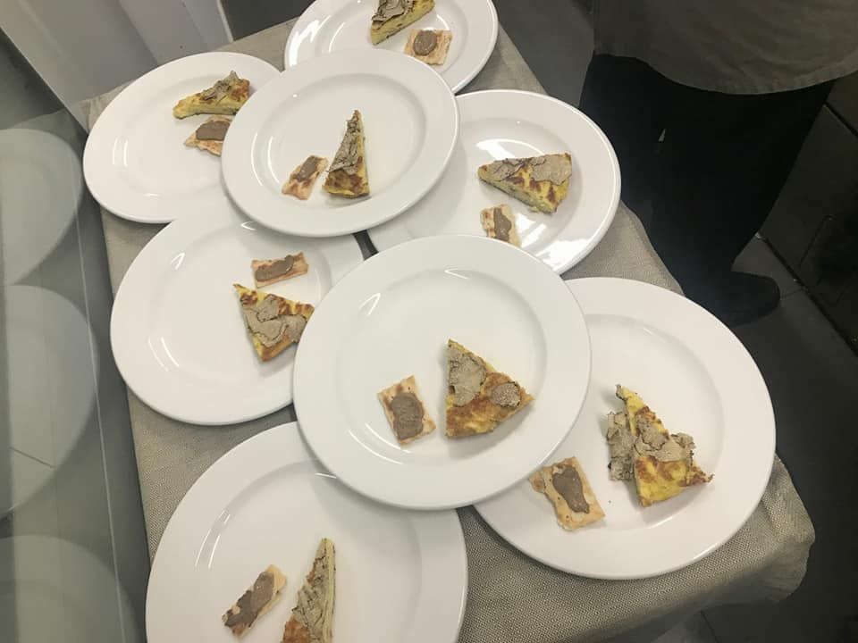 pizza al tartufo bianco