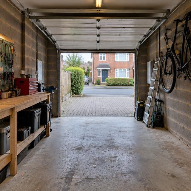 Before: Garage conversion to home office