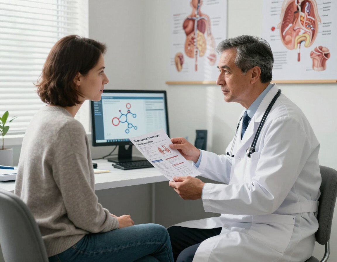 Terapia de reemplazo hormonal con hormonas bioidénticas