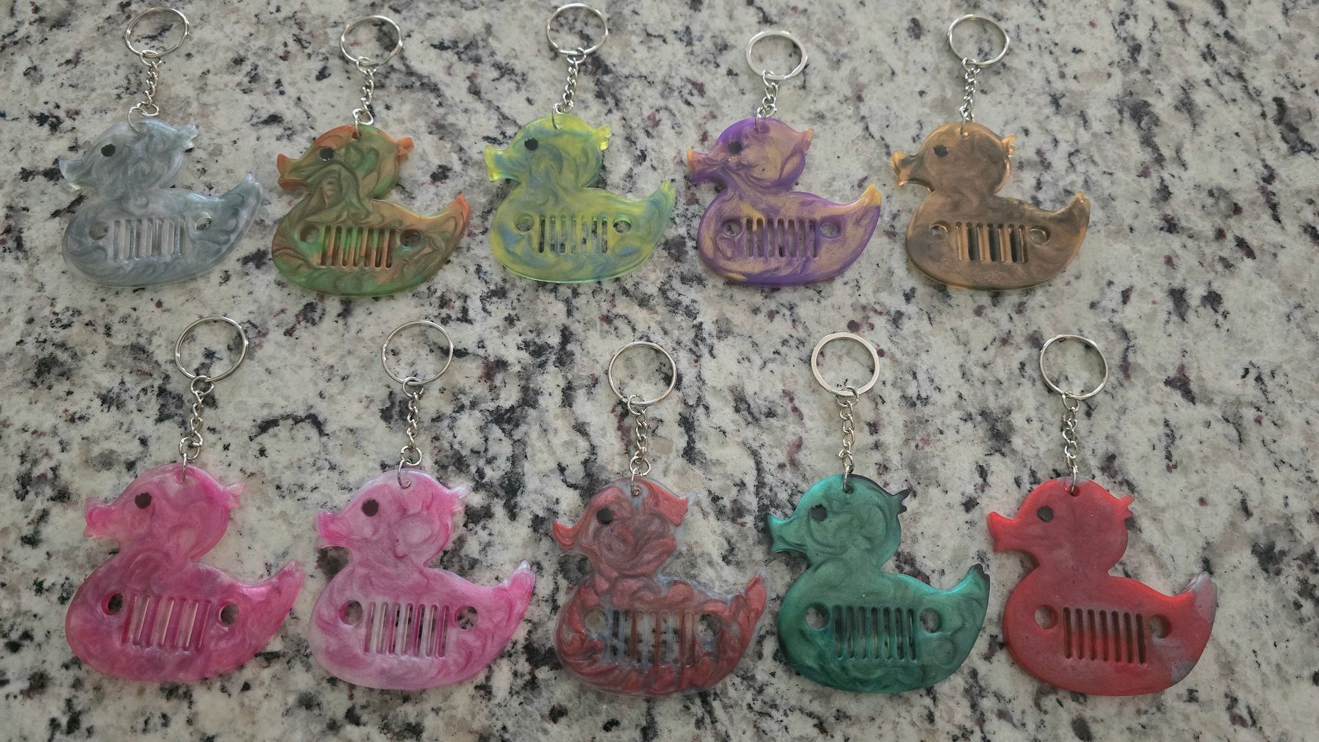Jeep Duck Key Chain