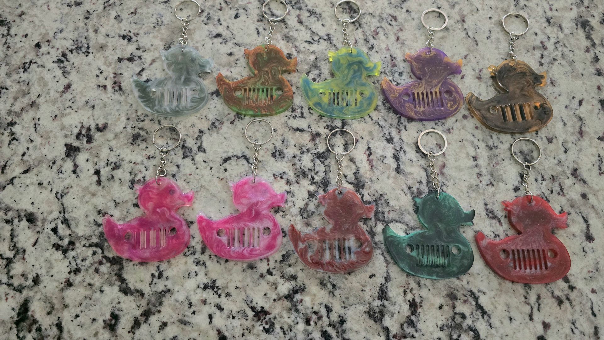 Jeep Duck Key Chain