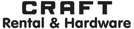 Craft Rental & Hardware Craft Rental & Hardware