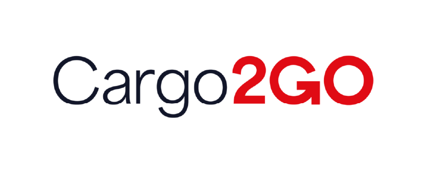 Cargo2GO logo in black and red text on a white background.