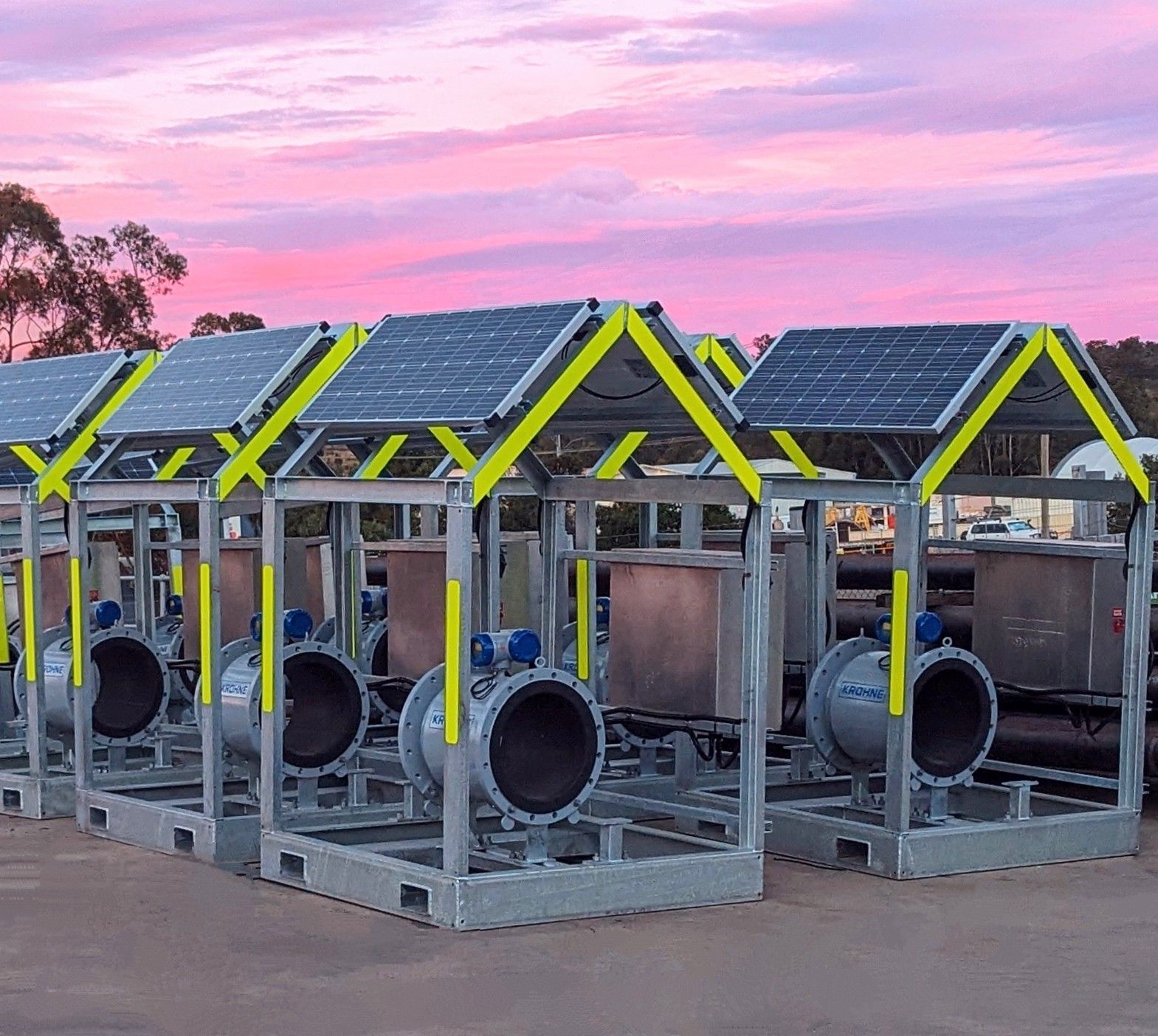 Steel Shed Fame with Solar Panels — Eddies Trailers & Fab in Muswellbrook, NSW