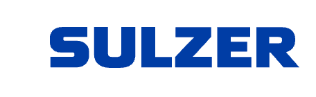 Logo SULZER bleu sur fond blanc