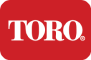 Logo Toro sur fond rouge
