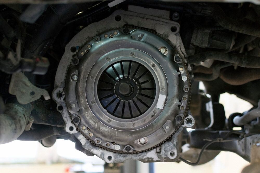 A Close Up of a Gearbox on the Underside of a Car — Mr Shiny Mechanical in Sarina, QLD