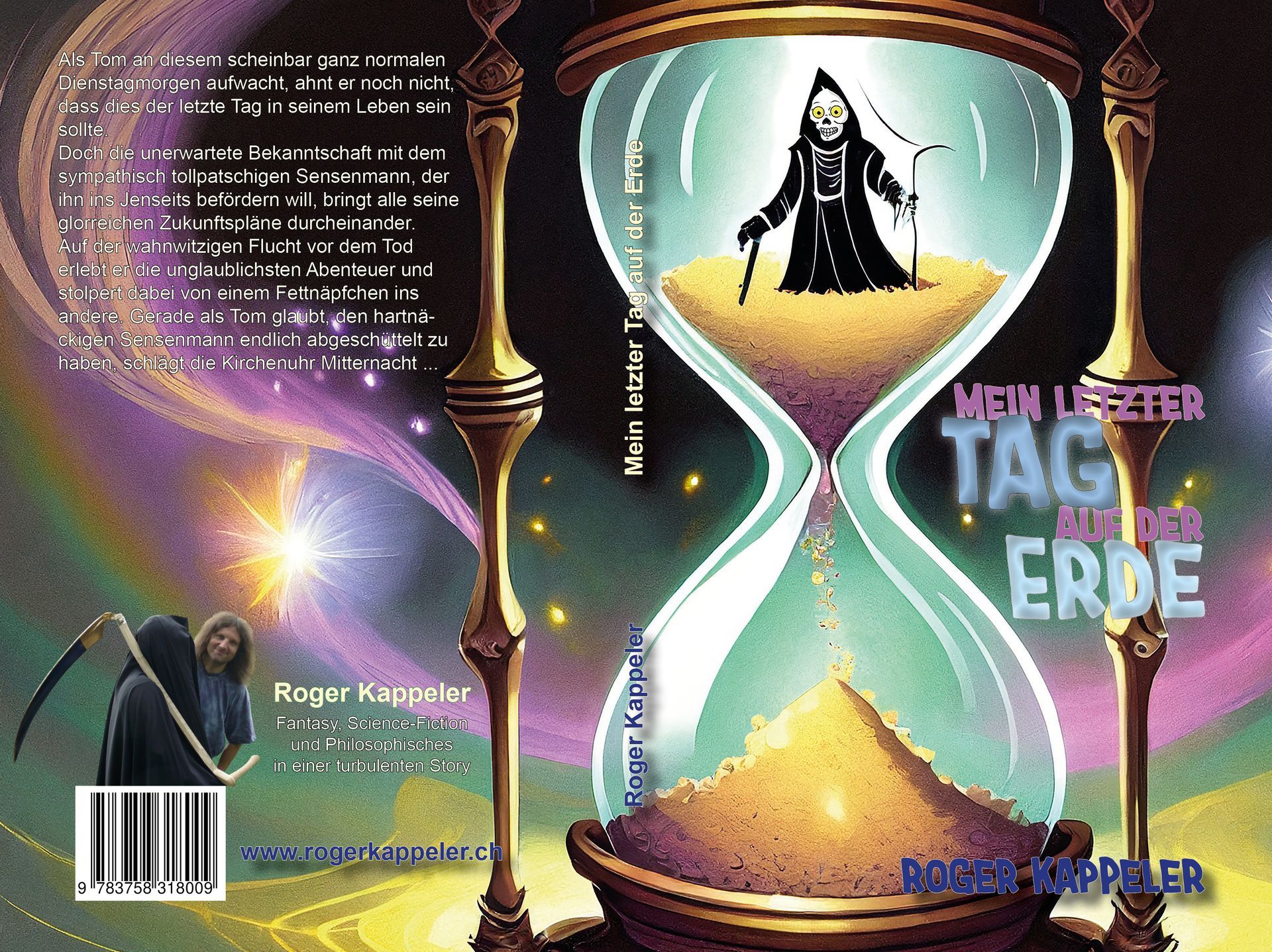 Mein letzter Tag auf der Erde - Cover - Roger Kappeler
