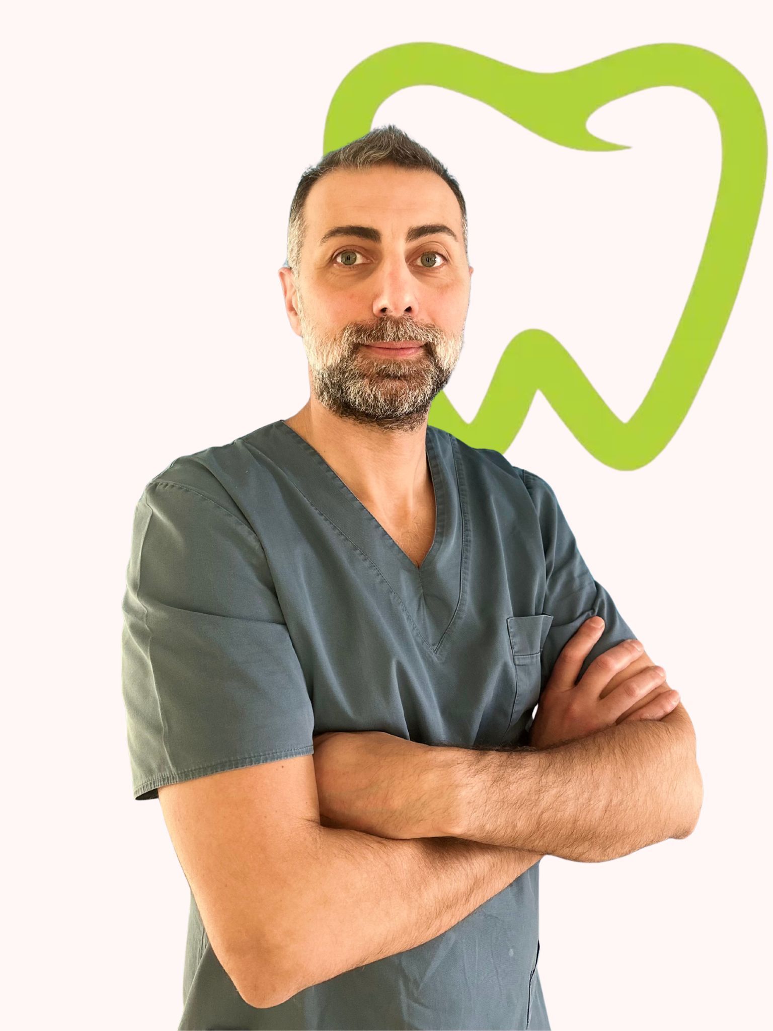 Illustrazione dottore dentista