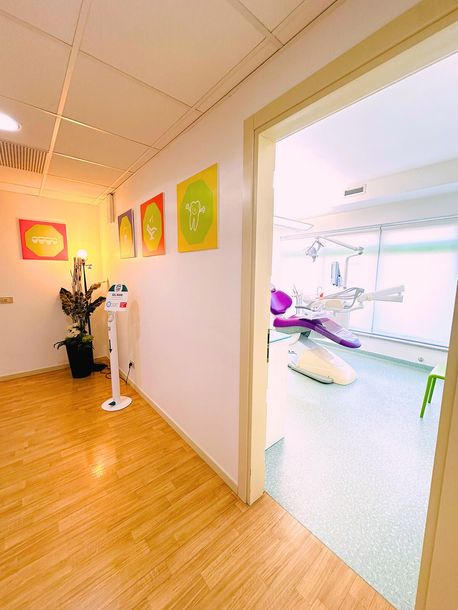 Sala interne dello studio dentistico centro dentale 