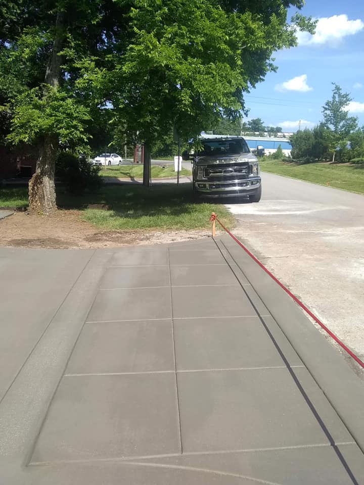 stamped concrete