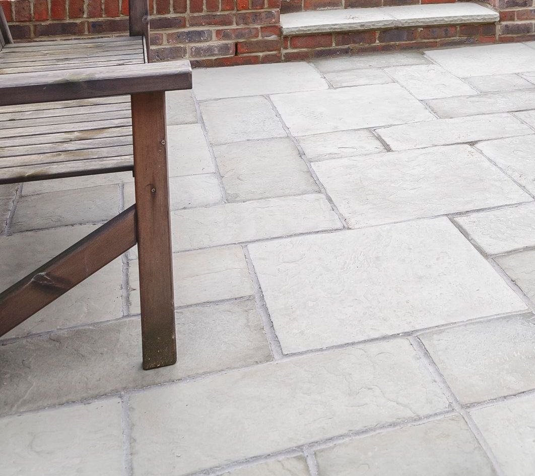 concrete patios and sidewalks