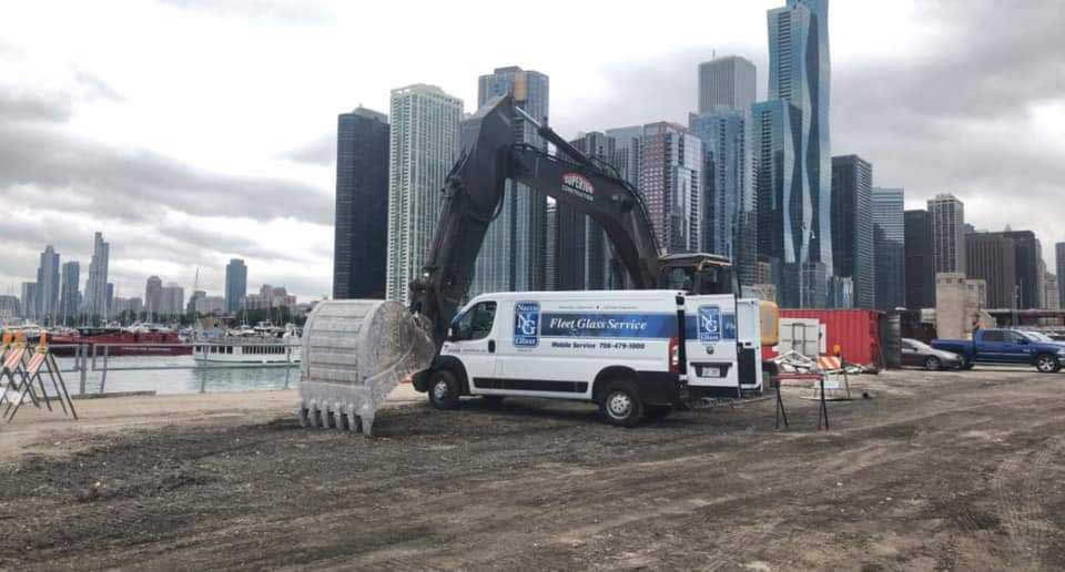 Heavy equipment glass repair in Chicagoland & NWI Heavy equipment glass repair in Chicagoland & NWI
