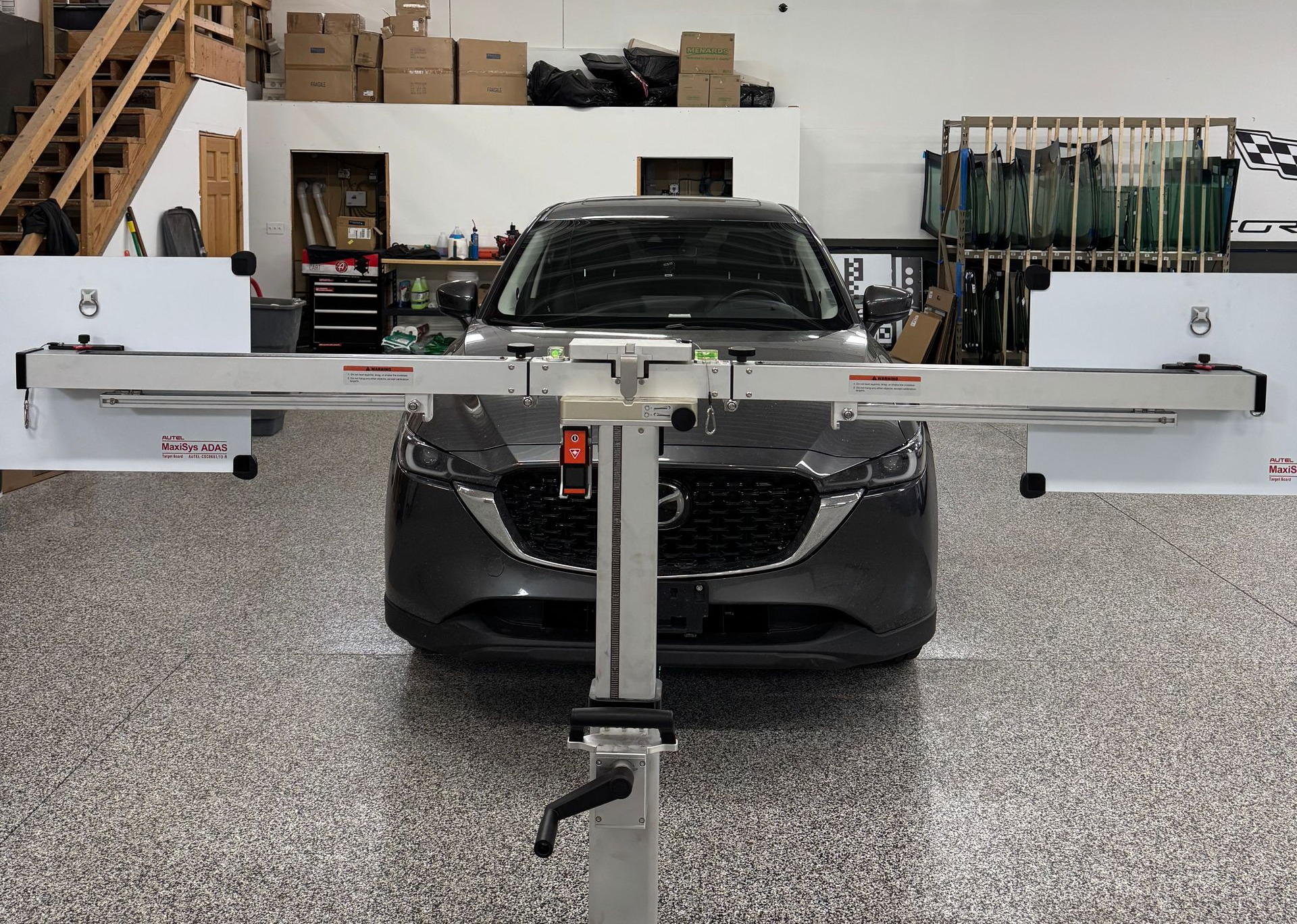 Windshield calibration near St. John, IN