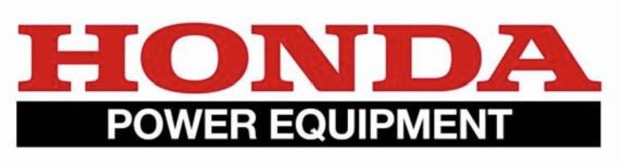 Logo Honda Power Equipment in rosso, bianco e nero