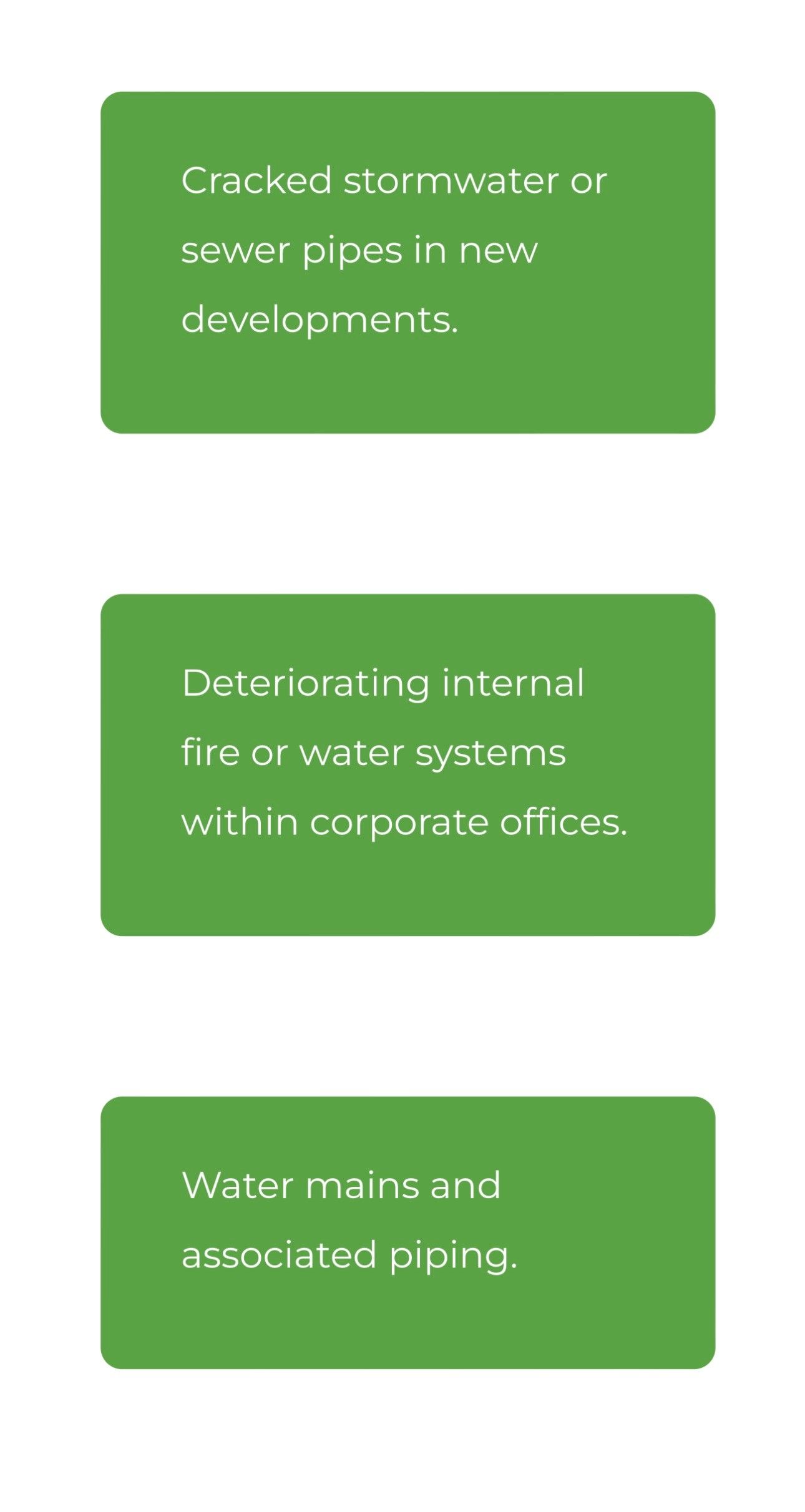 Sewer Pipe Repairs