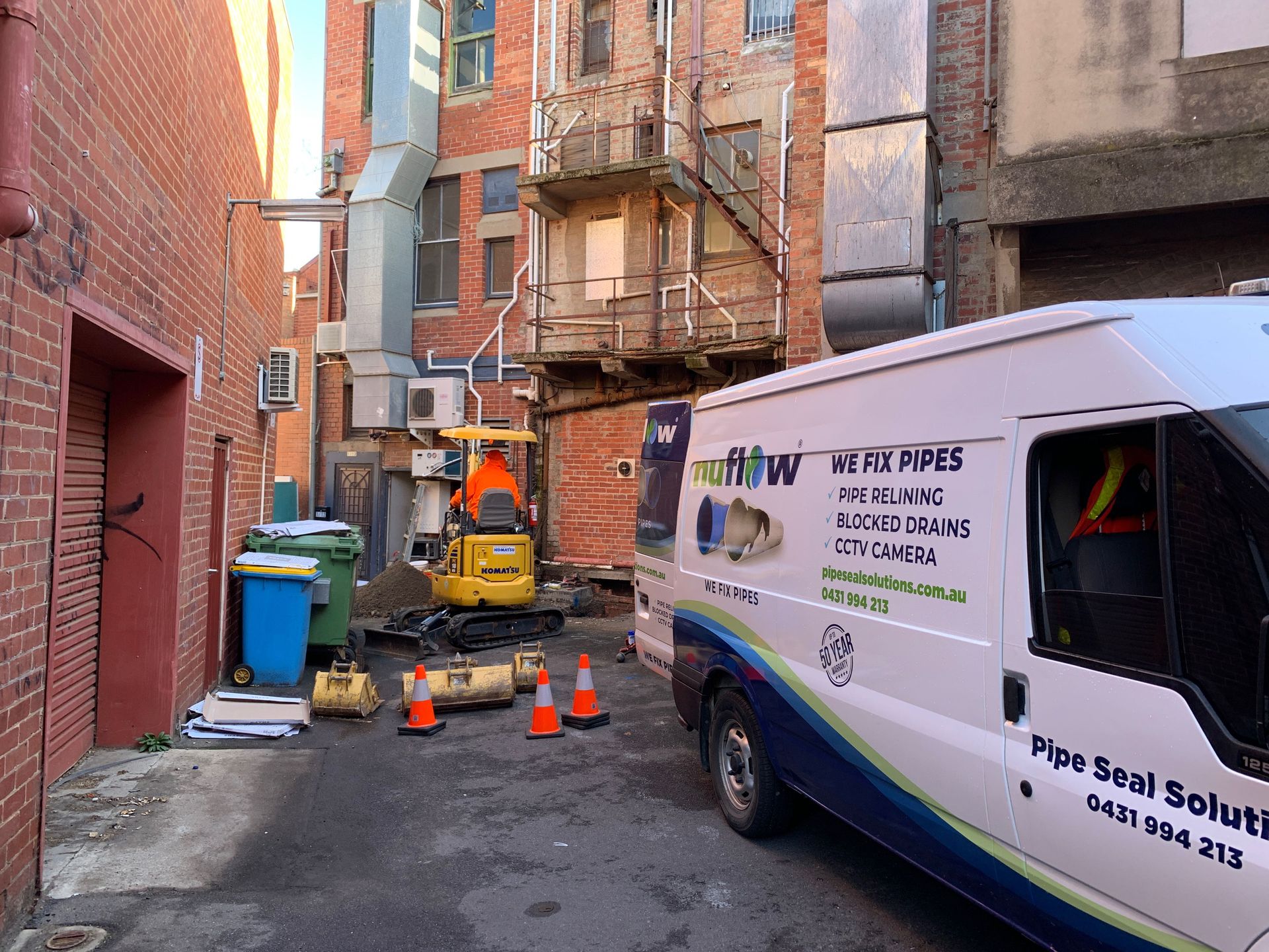 No Dig Pipe Repairs, Pipe Relining Bendigo