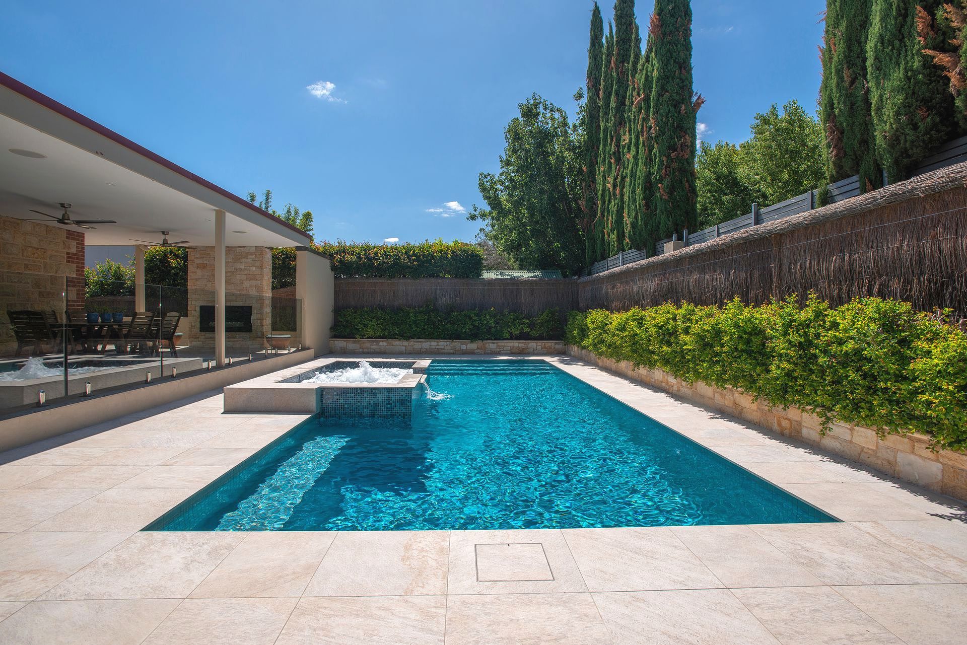 pool in house