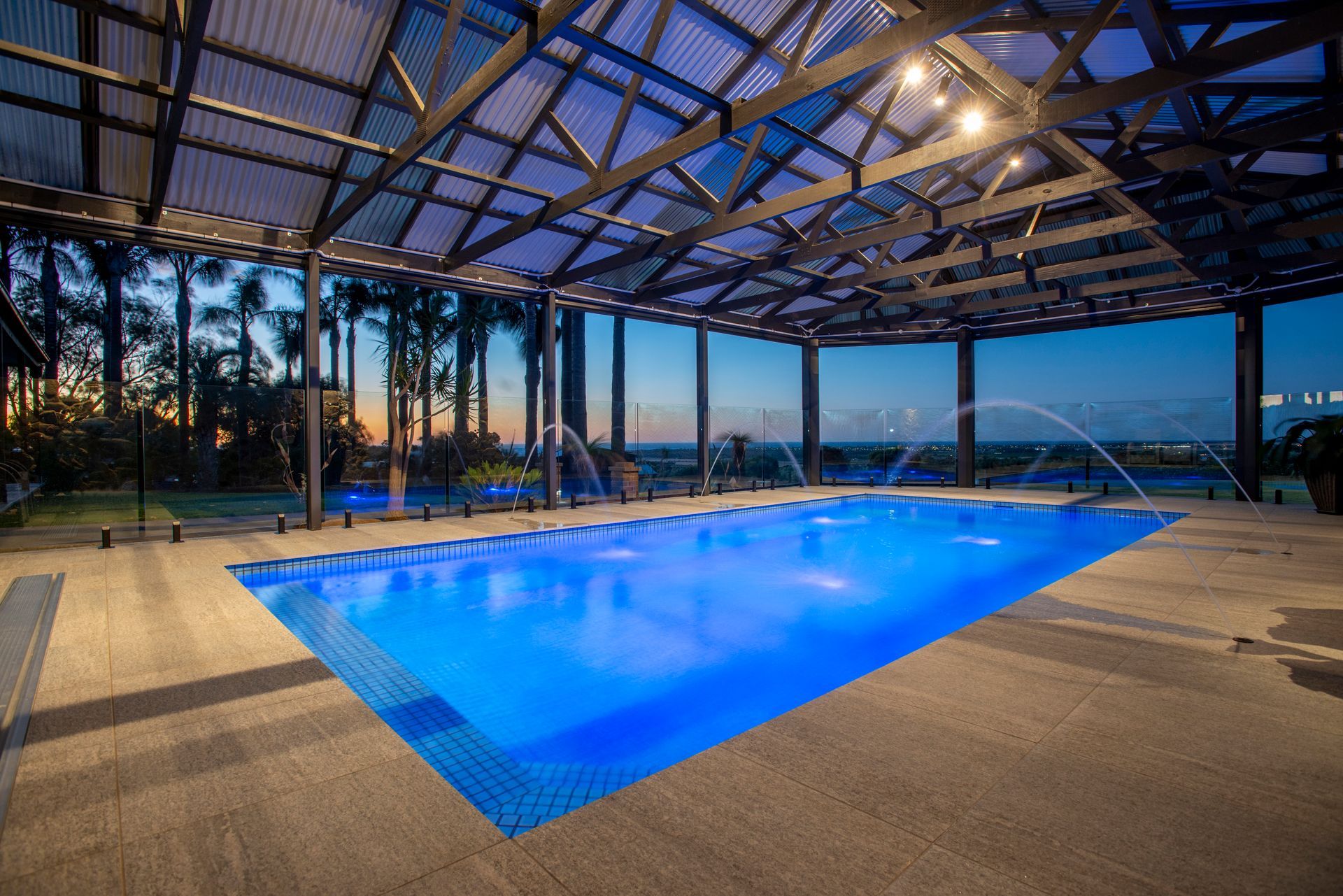 pool in house