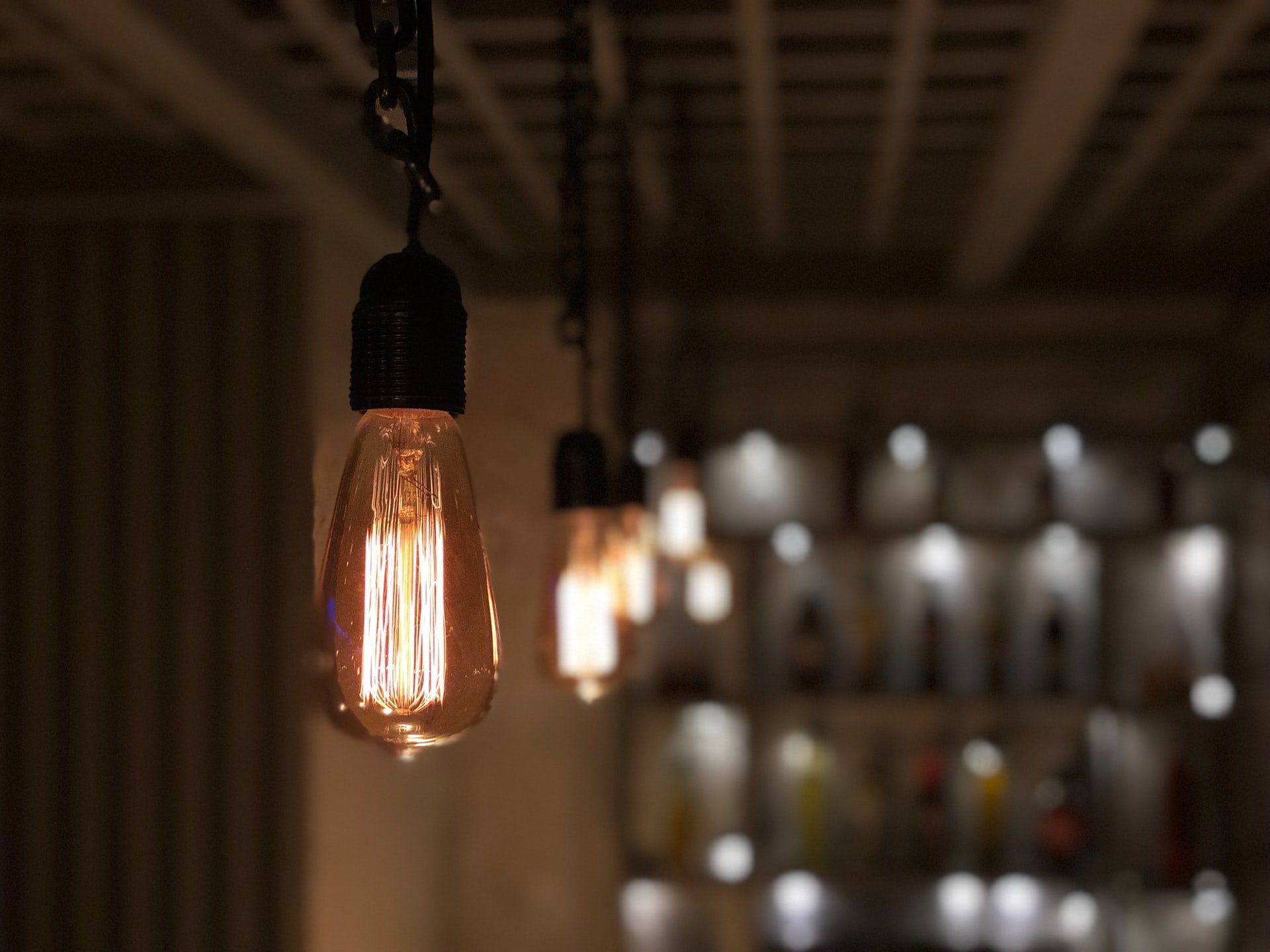 stone wall lighting ideas