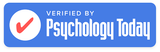 Verified by Psychology Today badge with a red checkmark.