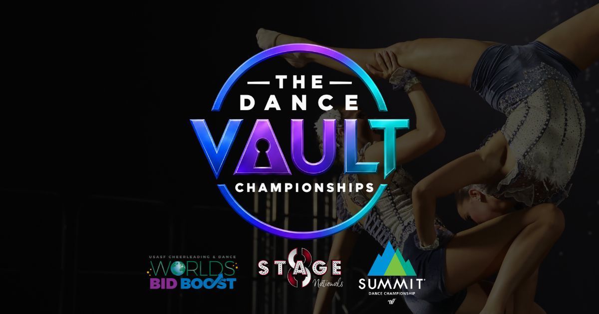 Pink and black promo graphic reading “The Dance Connection” with “Bid Boost” below