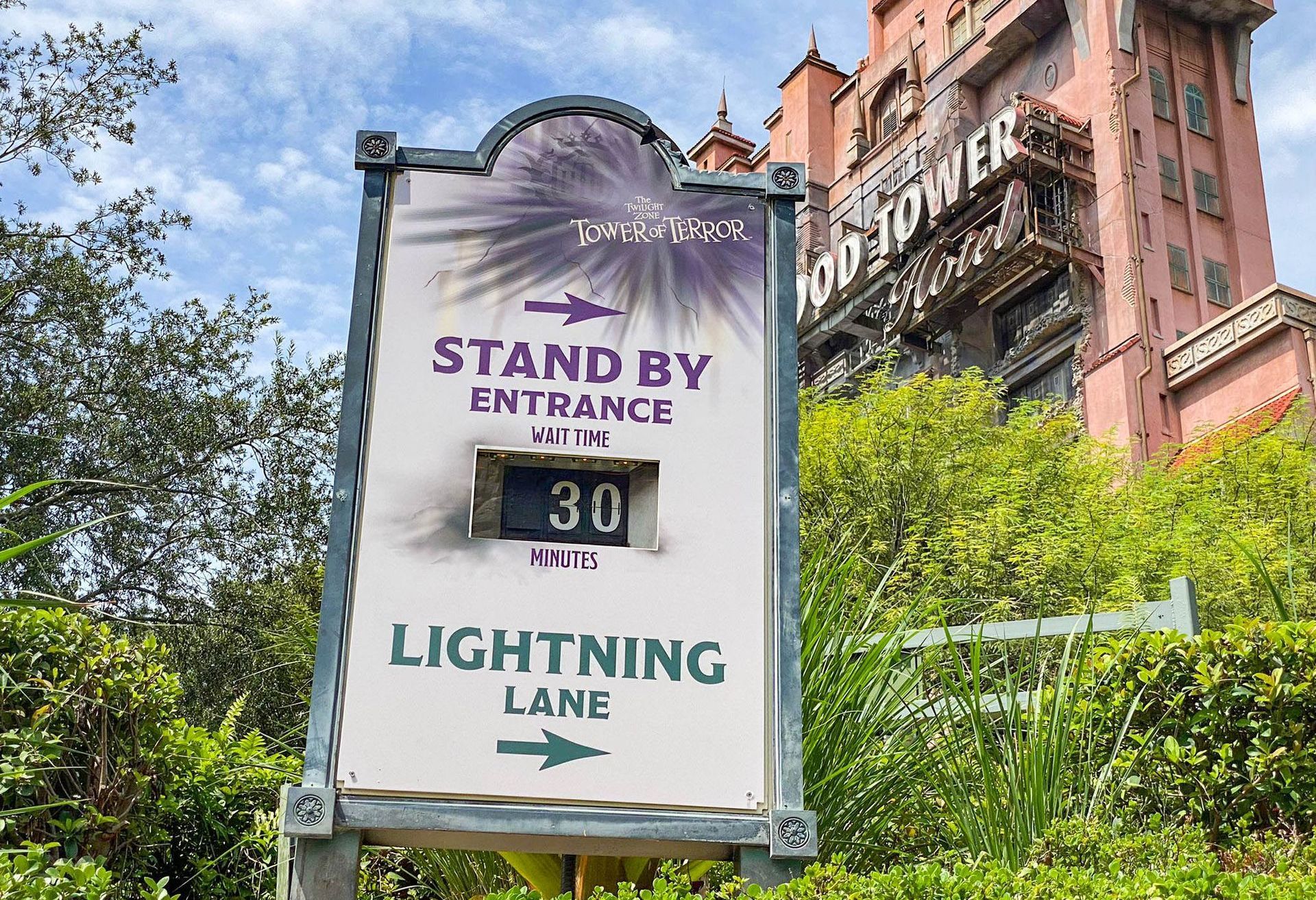 Abraham Sanieoff on the lightning lane at Disney