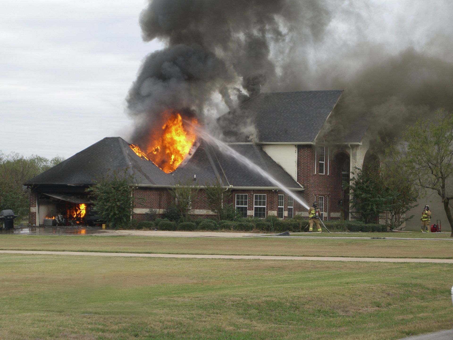 House on fire