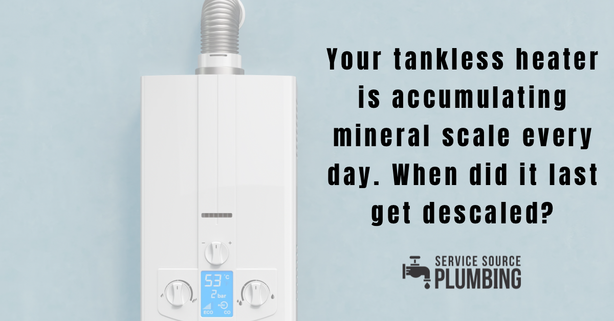 Tankless water heater maintenance Yacolt WA Service Source Plumbing Clark County descaling hard water Tankless water heater maintenance Yacolt WA Service Source Plumbing Clark County descaling hard water