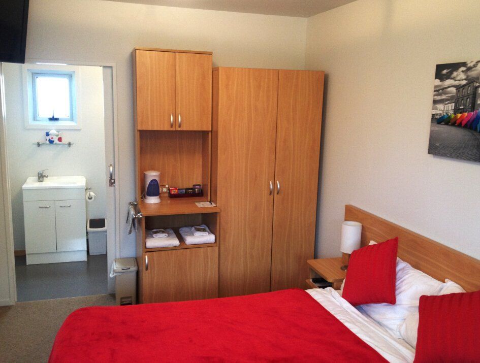 System one flat packed bedroom