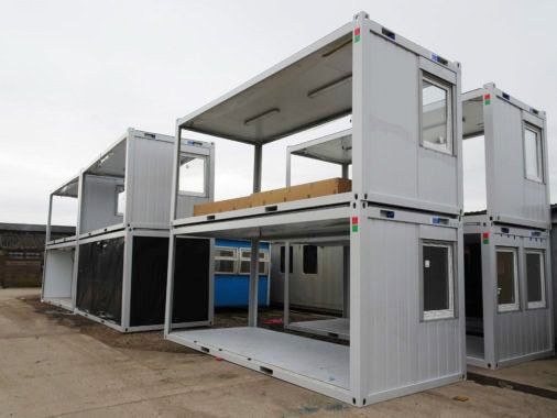 System one flat packed modular building 01