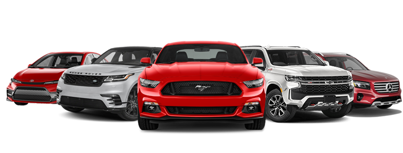 A group of cars