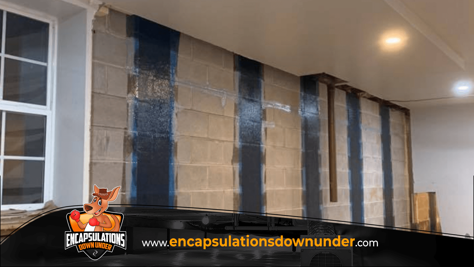 Basement Bowed Wall Repair in Muncie, Indiana