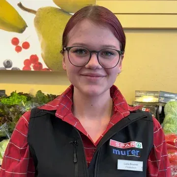 Luzia Brunner, Marktleitung SPAR Supermarkt Wildhaus