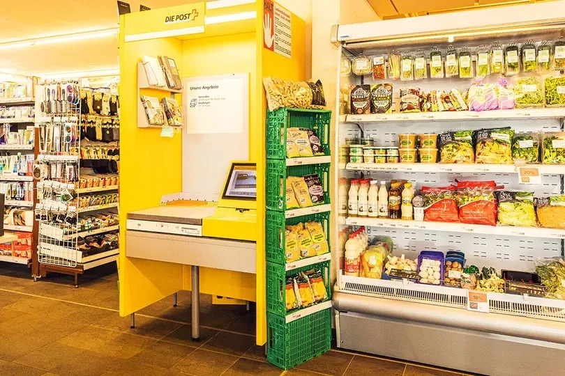 Integrierte Postfiliale im SPAR Wildhaus