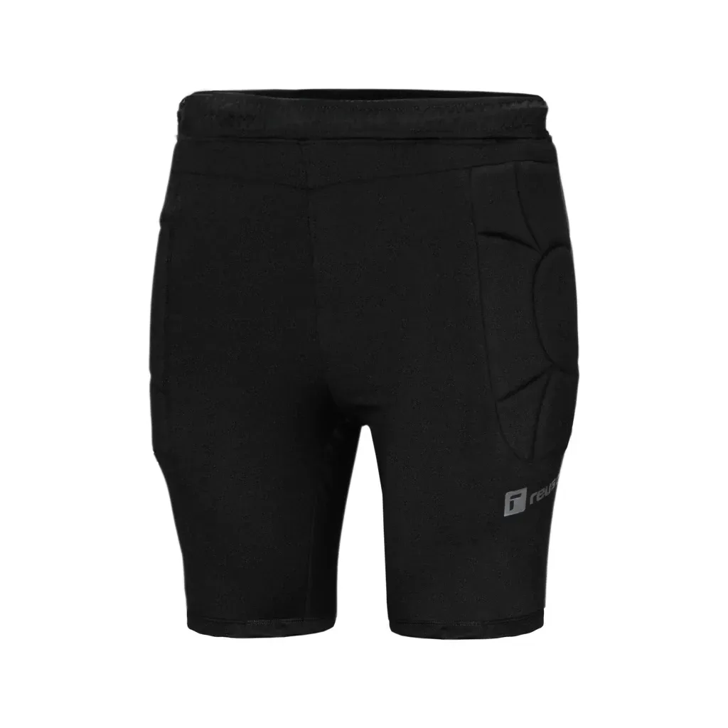 Pantalones cortos protectores acolchados de color negro