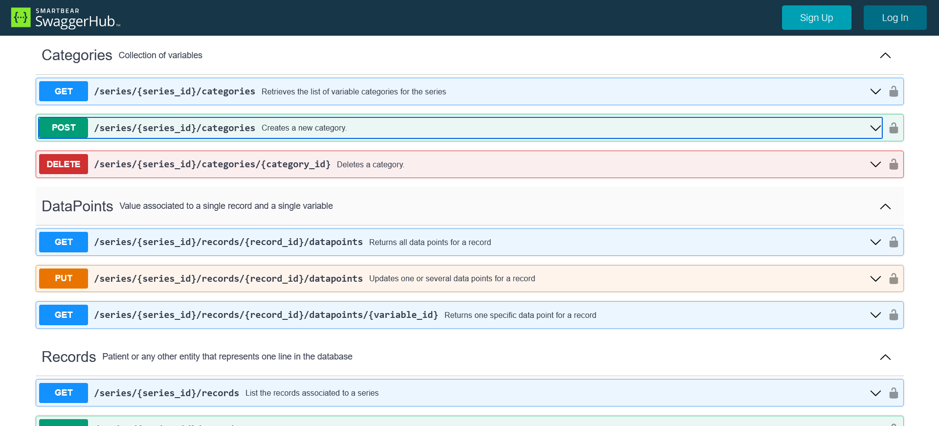 API sur EasyMedStat