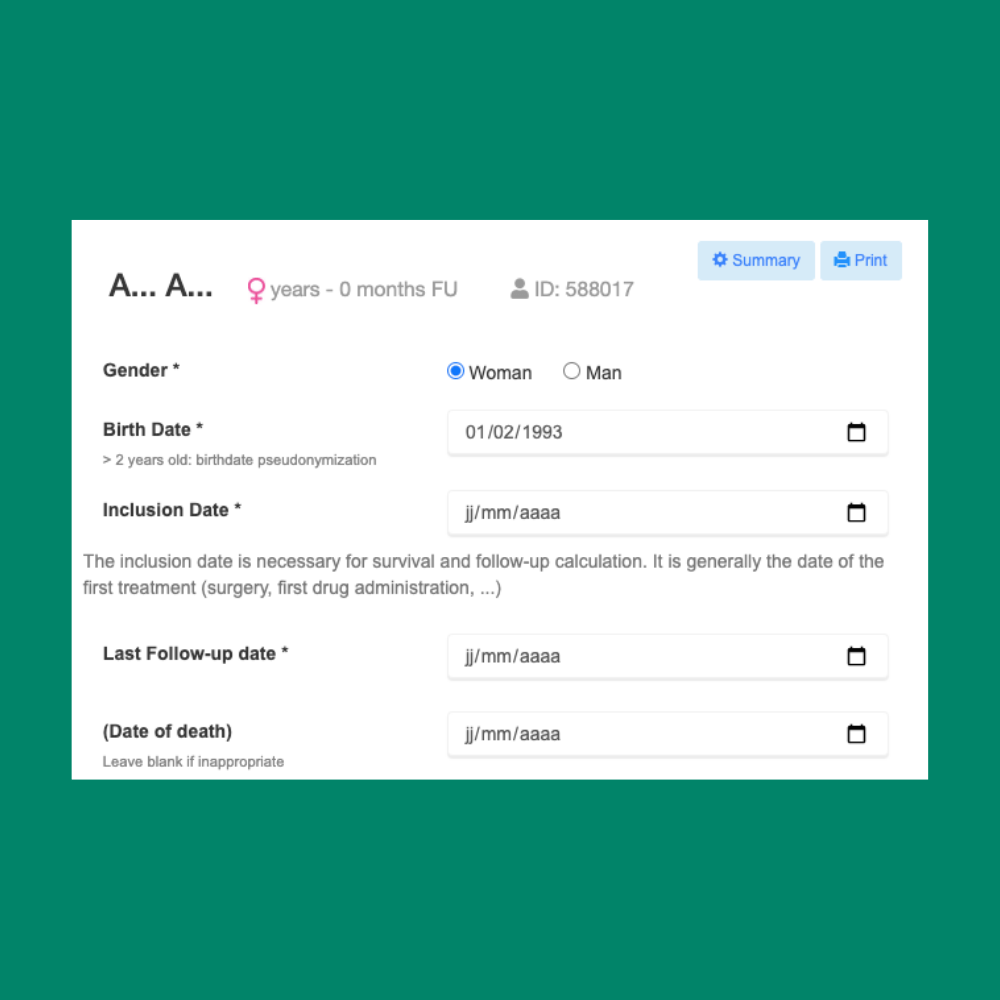 patient form example