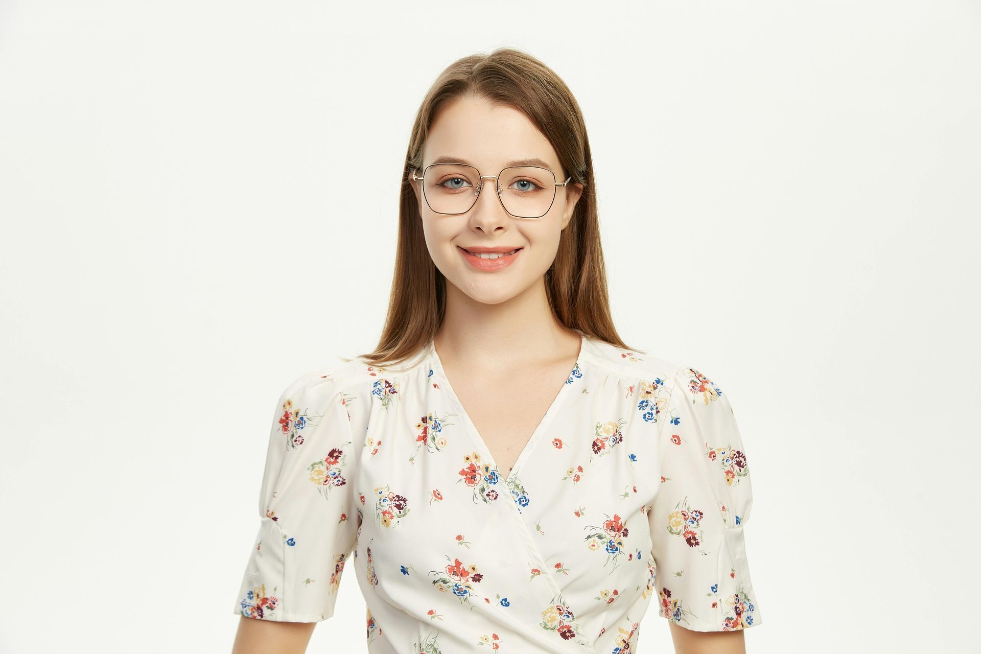 Portrait of an EasyMedStat user wearing glasses
