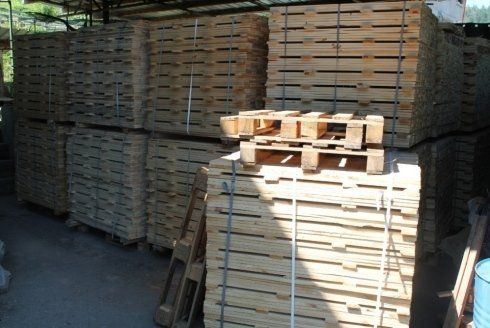 pallet in legno segheria Corradi La Spezia