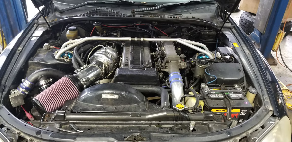 Under the hood of a car | CAL Automotive
