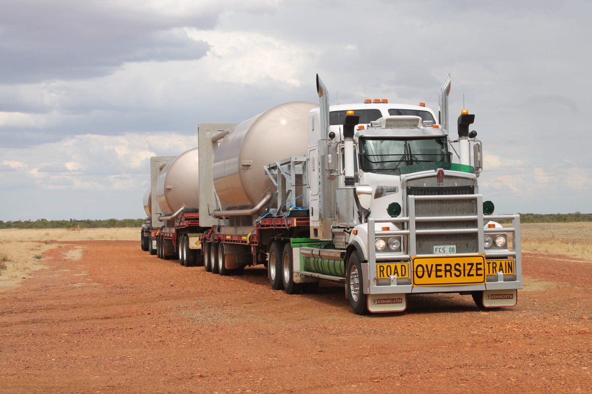 A Truck Is Holding Bags of Cement — Frontier Cement Supplies In East Arm, NT