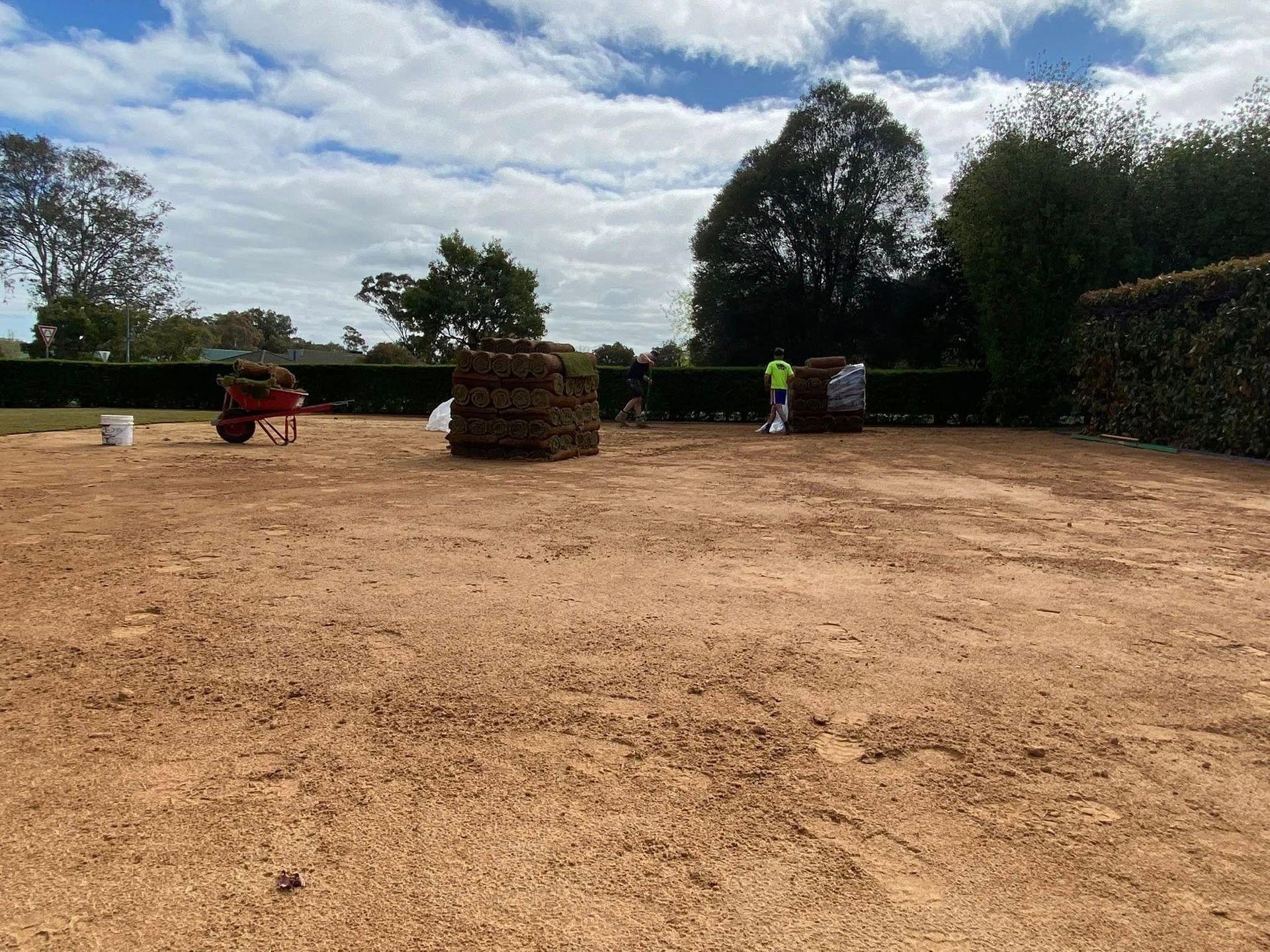 Turf Installation in Wodonga — Robbo's Hire In Wodonga, VIC