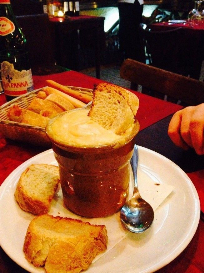 Polenta and fondue