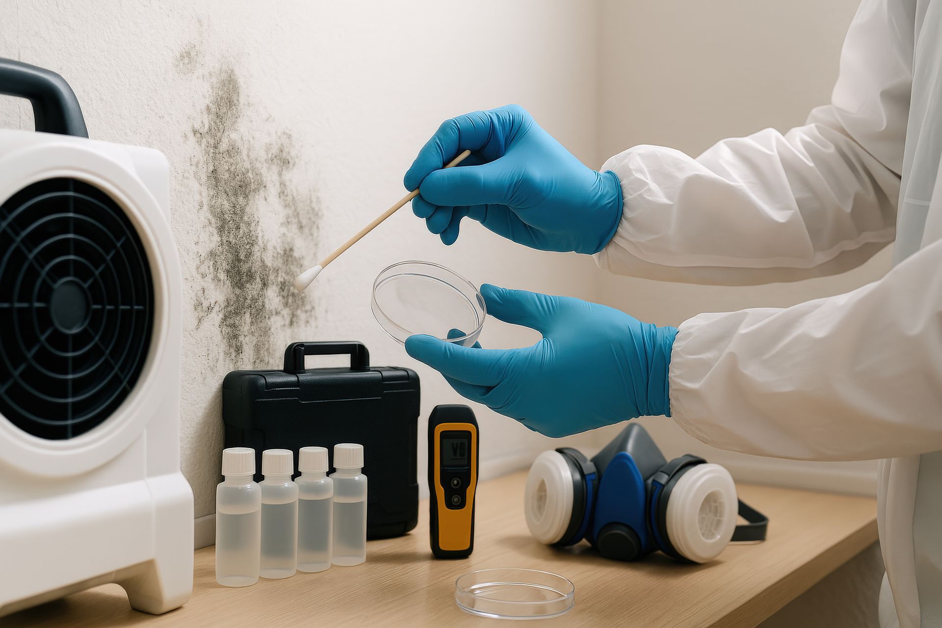 Mold Inspection and Testing by Solid Restoration